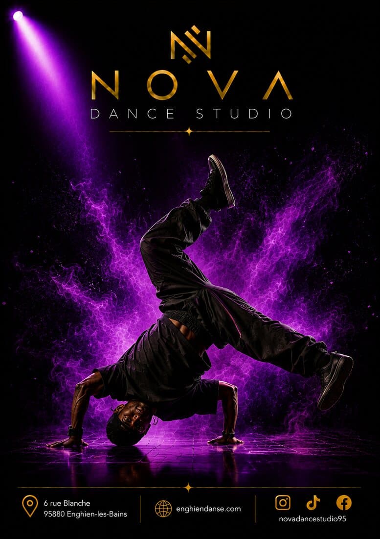 Affiche Nova Dance Studio — Hip-Hop